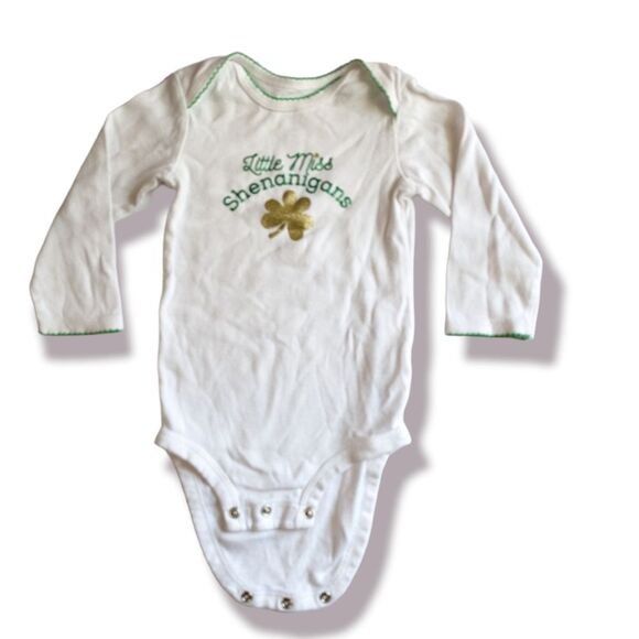 Baby Kid St Patty's Day Green Tutu Set, 12 Months - Picture 6 of 8